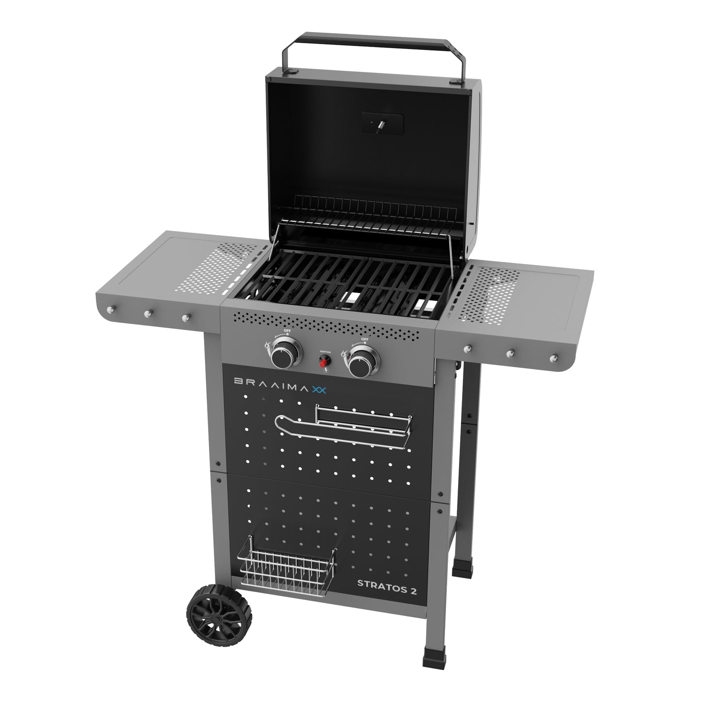 BraaiMaxx Stratos 2-Burner Gas Braai | 1198-21-04-ZA