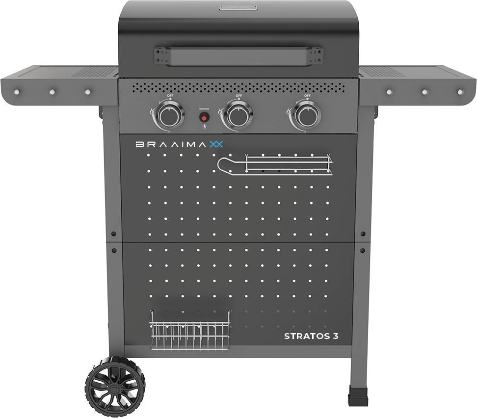 BraaiMaxx Stratos 3-Burner Gas Braai | 1198-31-04-ZA