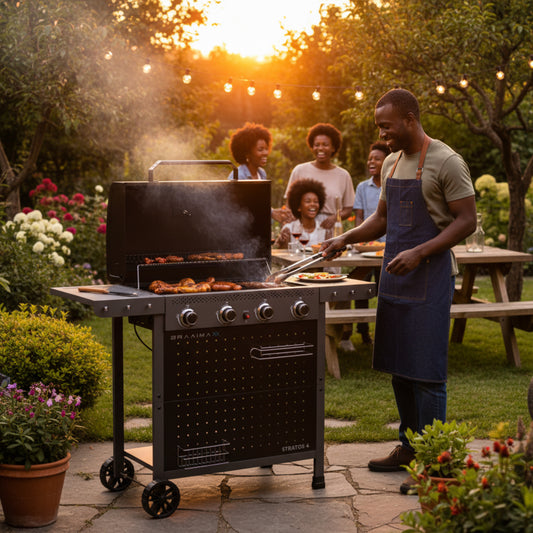 BraaiMaxx Stratos 4-Burner Gas Braai By CADAC | 1198-41-04-ZA
