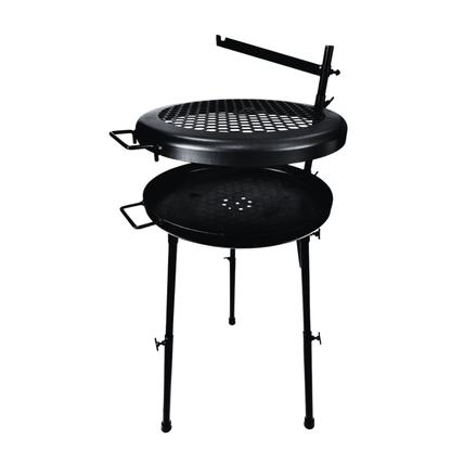 Collapsible 47 cm Kudu Braai  – Portable Adjustable Steel Braai