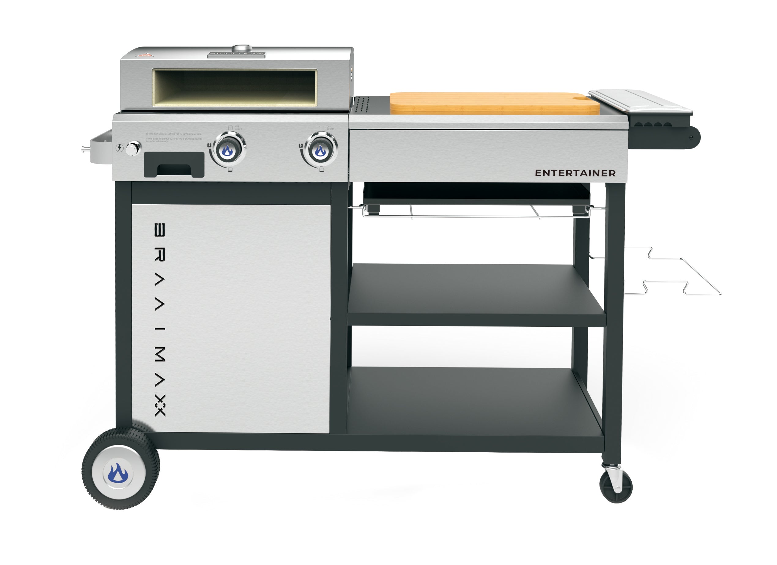 BraaiMaxx Entertainer Pizza and Plancha Braai | by CADAC | 1196-21