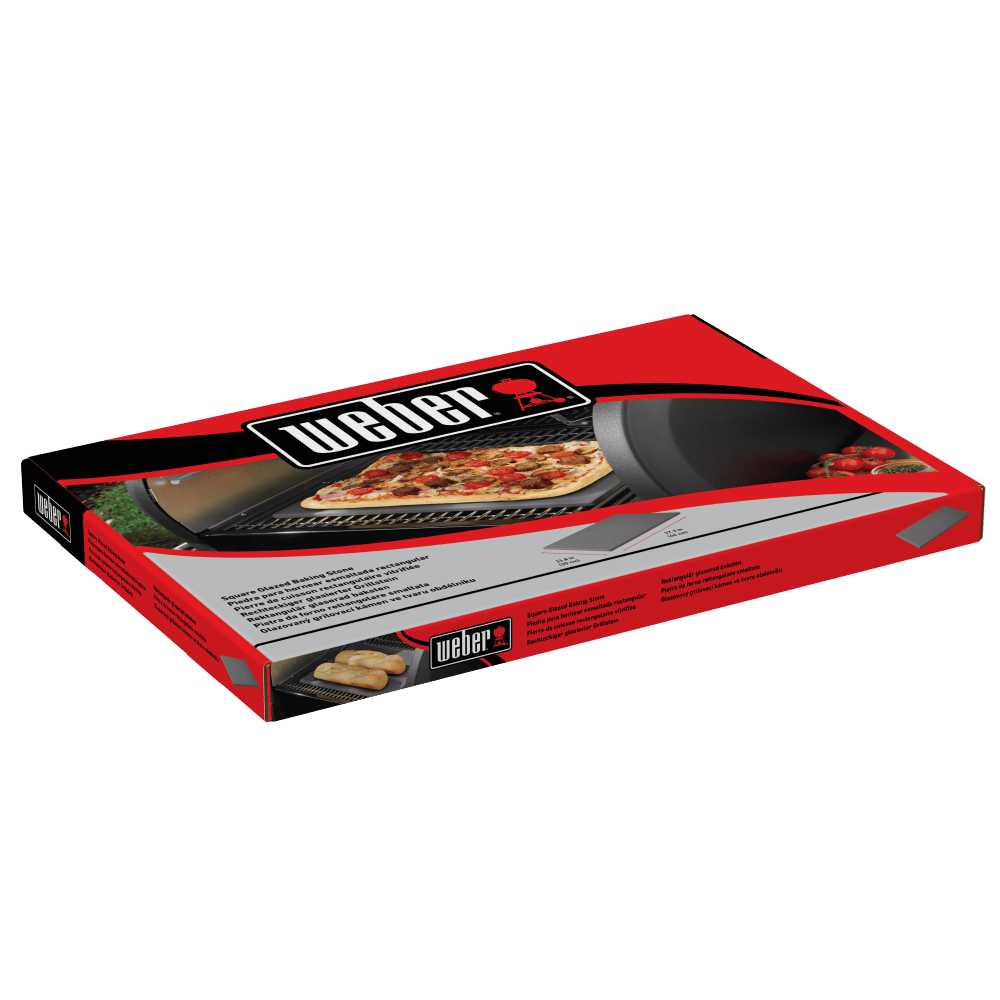 Weber Glazed Pizza Stone 30x40cm | 18414