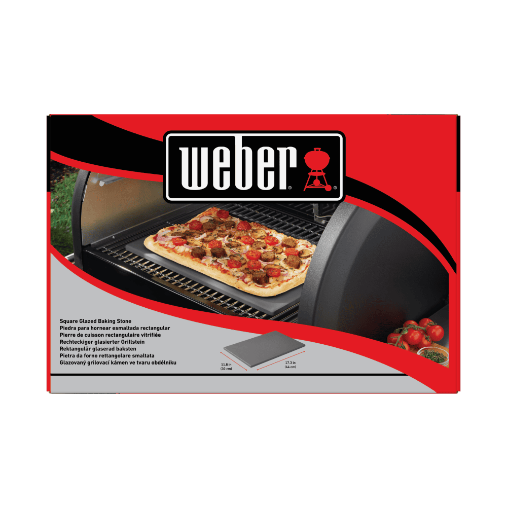 Weber Glazed Pizza Stone 30x40cm | 18414
