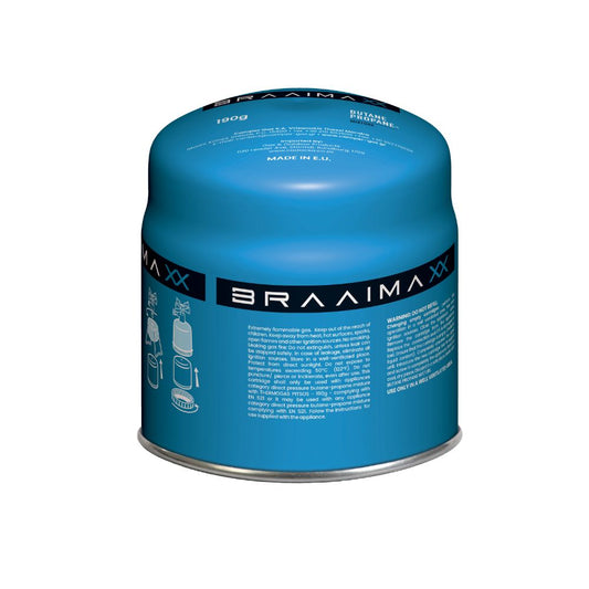 BraaiMaxx 190g Piercable Gas Cartridge | CA190N-B