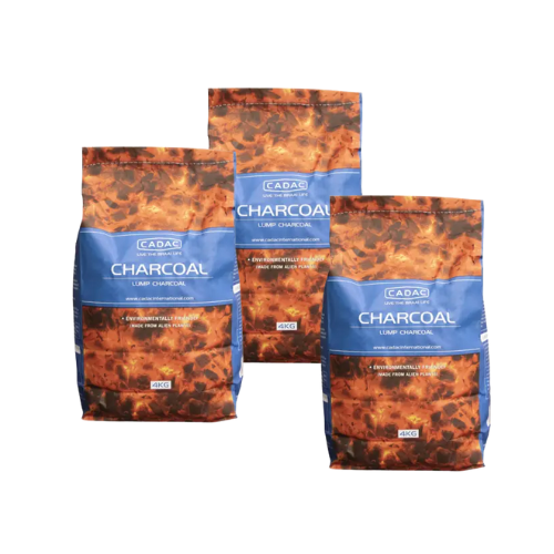 CADAC 3 Bags 4kg Lump Braai Charcoal | 98183