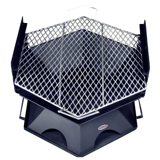 Hexagon Firepit & Braai | Slegs Hexagon Firepit