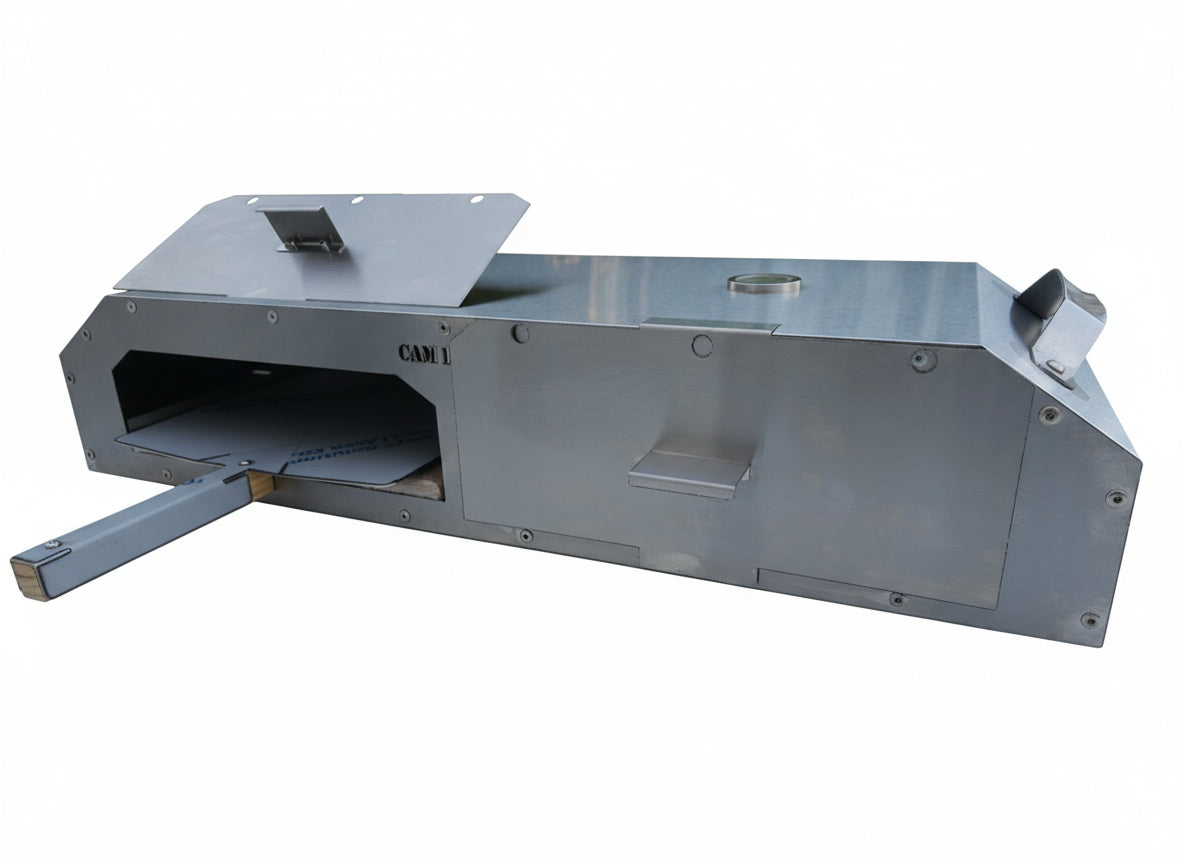 CAM Stainless Steel  Double Pizza Oven | EFPB 013 - www.onlinebraaishop.co.za