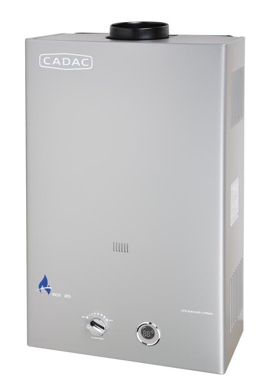 CADAC 20 Litre ECO Low Pressure Gas Geyser | 99400-01-20-LP