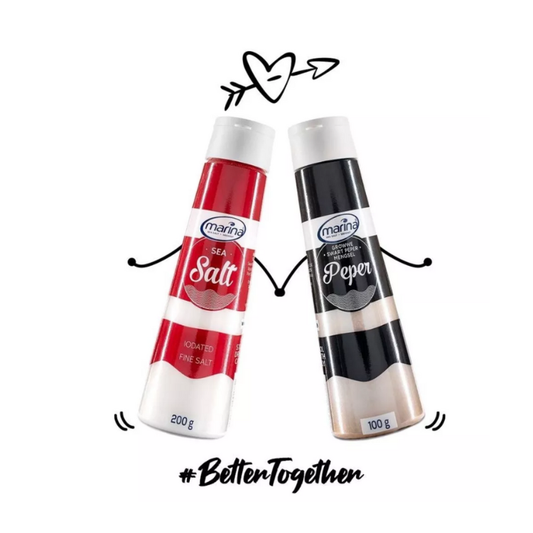 Marina Lighthouse Salt & Pepper Set & Free Mini Sea Salt & Black Pepper Grinder – #BettrerrTogether