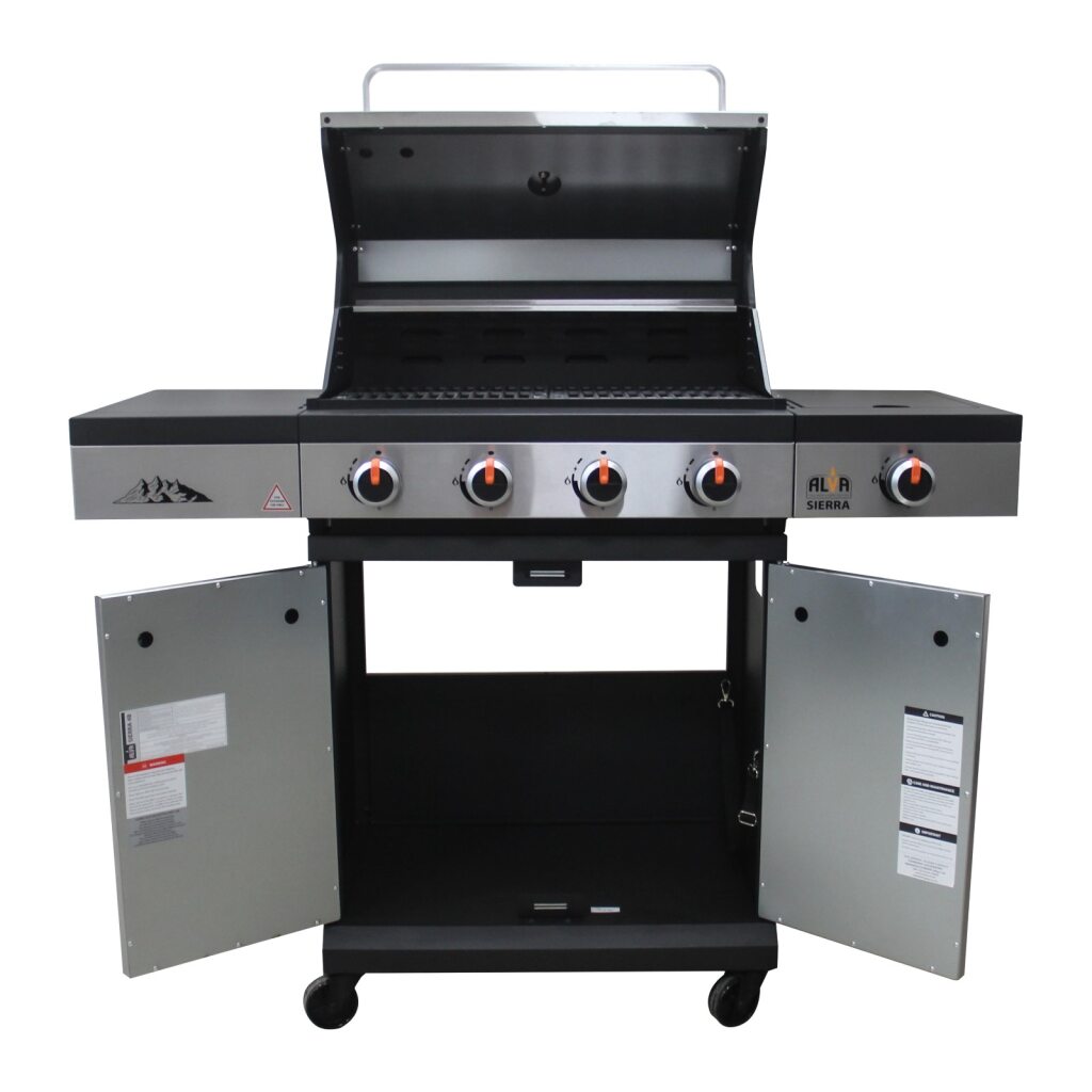 Sierra 4-Burner BBQ Front View