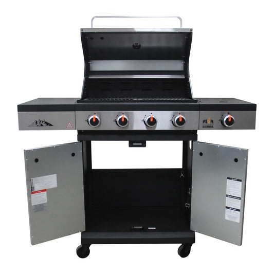 Sierra 4-Burner BBQ Front View