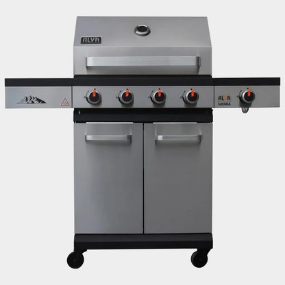 Alva Sierra 4-Burner BBQ With Side Burner Bundle | G677