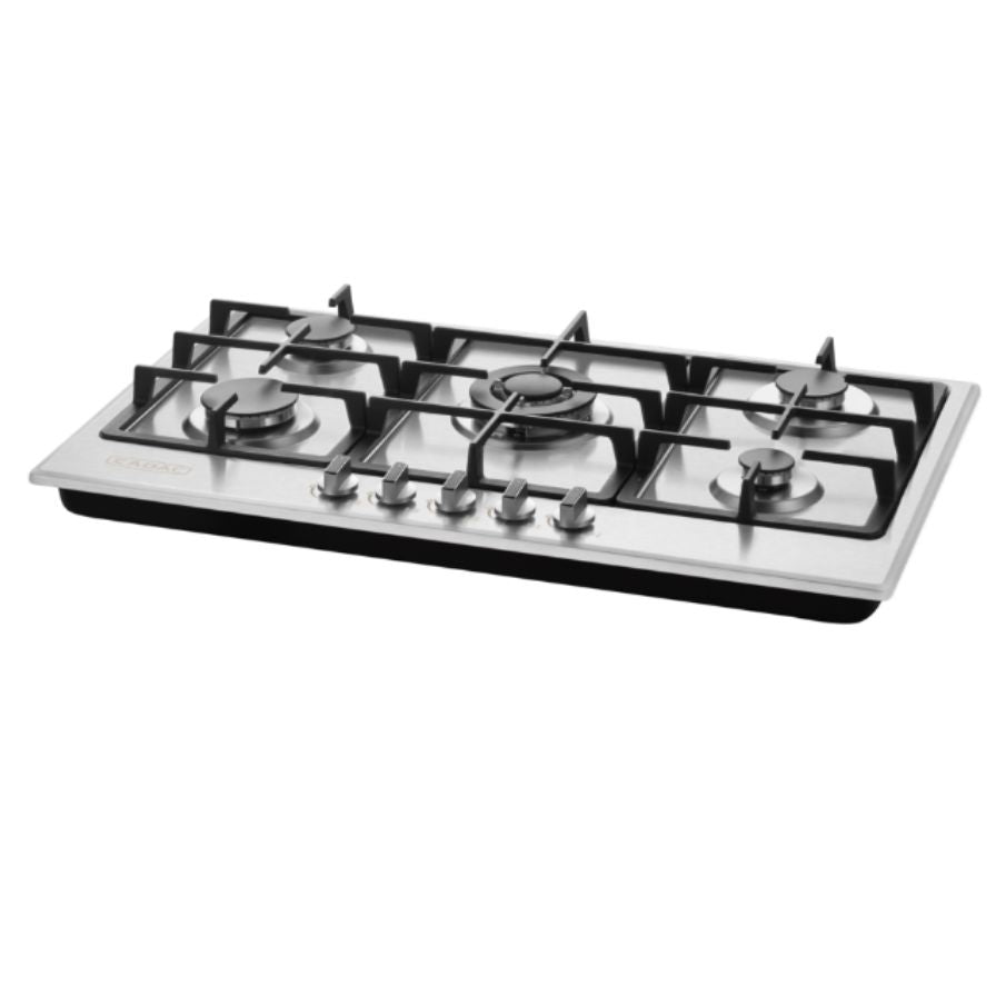 5B Gas Hob Front Knobs Stove