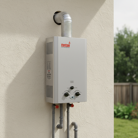 Totai 12L Battery Ignition Gas Geyser | 13/GWH12L