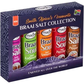 Marina Sea Salt Braai Salt Collection 5 x 25g