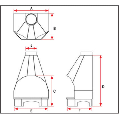 7-50 Mynx Complete Fireplace