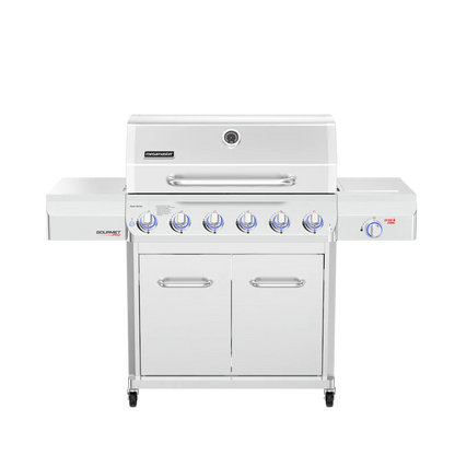 Megamaster Apex Series 6 Burner Gourmet Pro Patio Gas Braai | 720-1136B