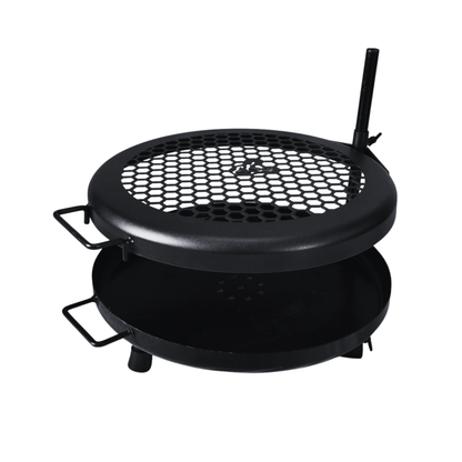 Collapsible 47 cm Kudu Braai  – Portable Adjustable Steel Braai