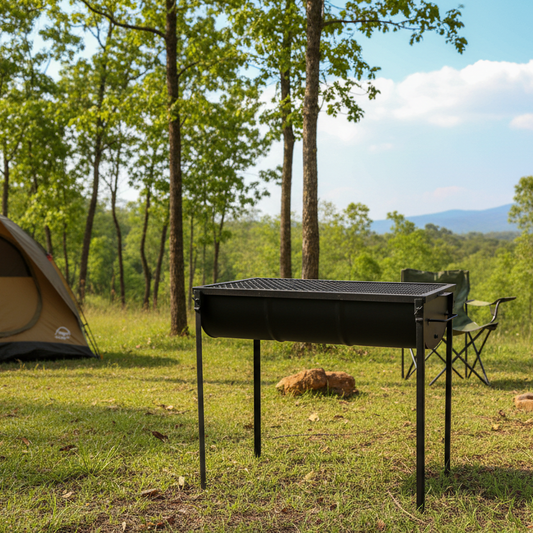 The Revamped & Improved Collapsible Drum Braai