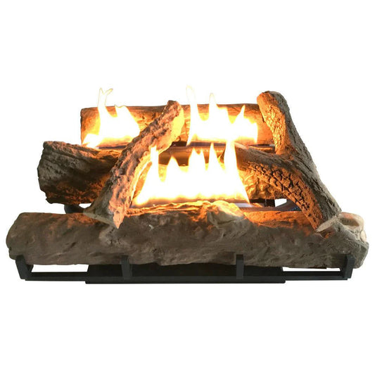 Log Fireplace Gas Heater 670mm Wide | GFP101