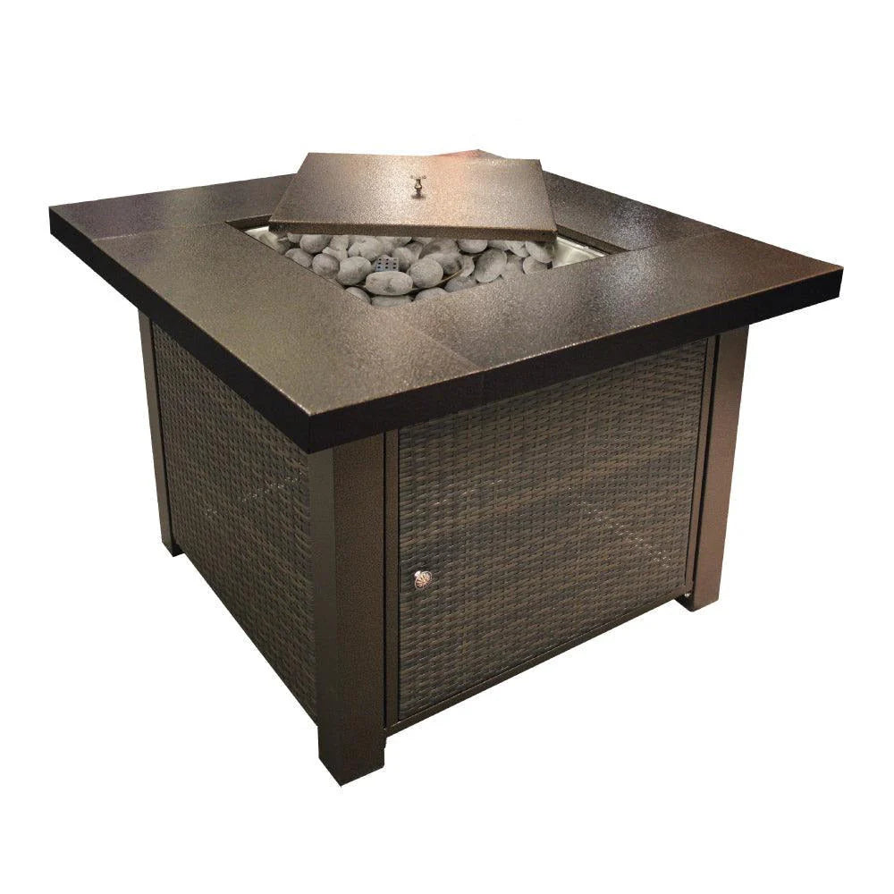 Alva Gas Firetable With Lava Rocks & Lid | GFT000