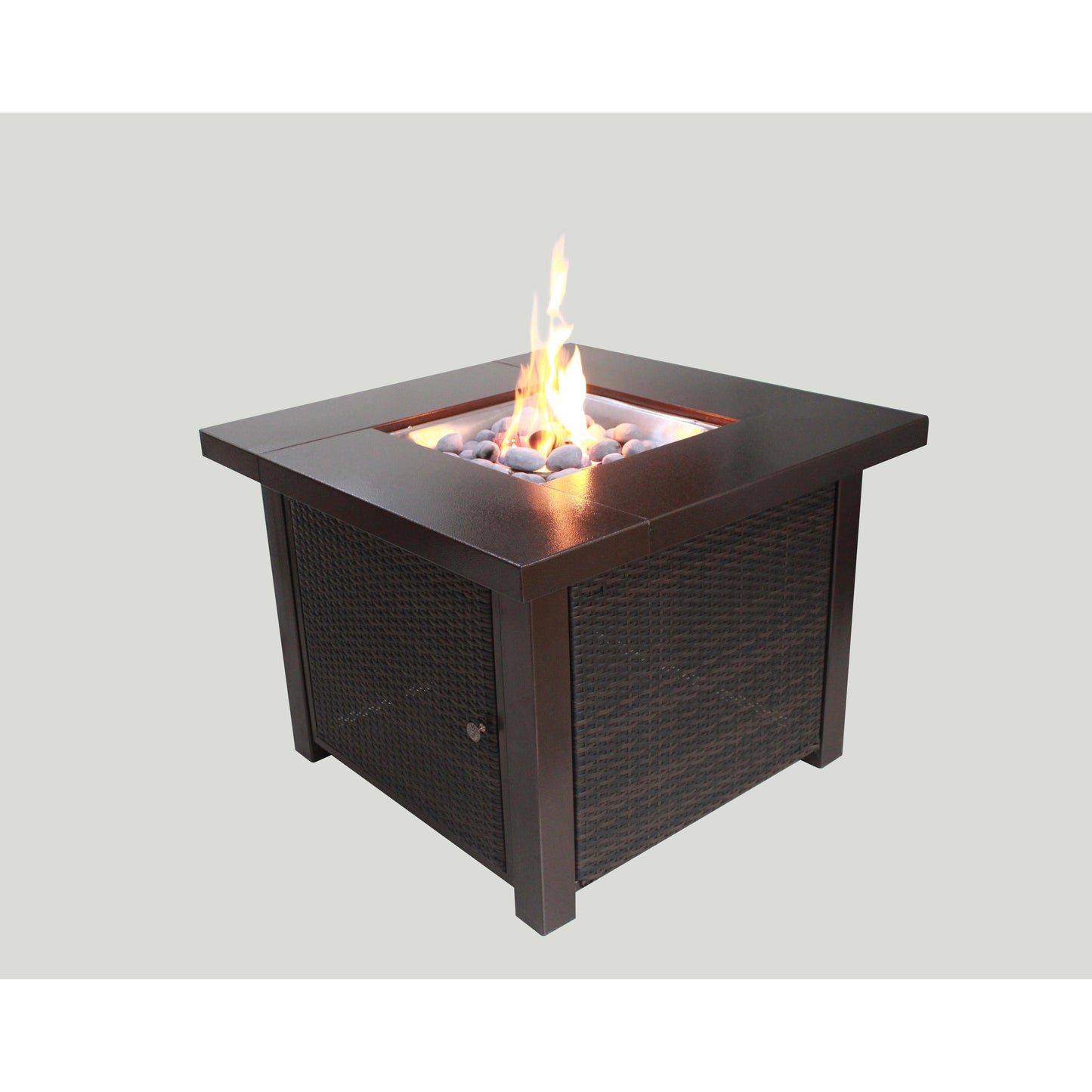 Alva Gas Firetable With Lava Rocks & Lid | GFT000