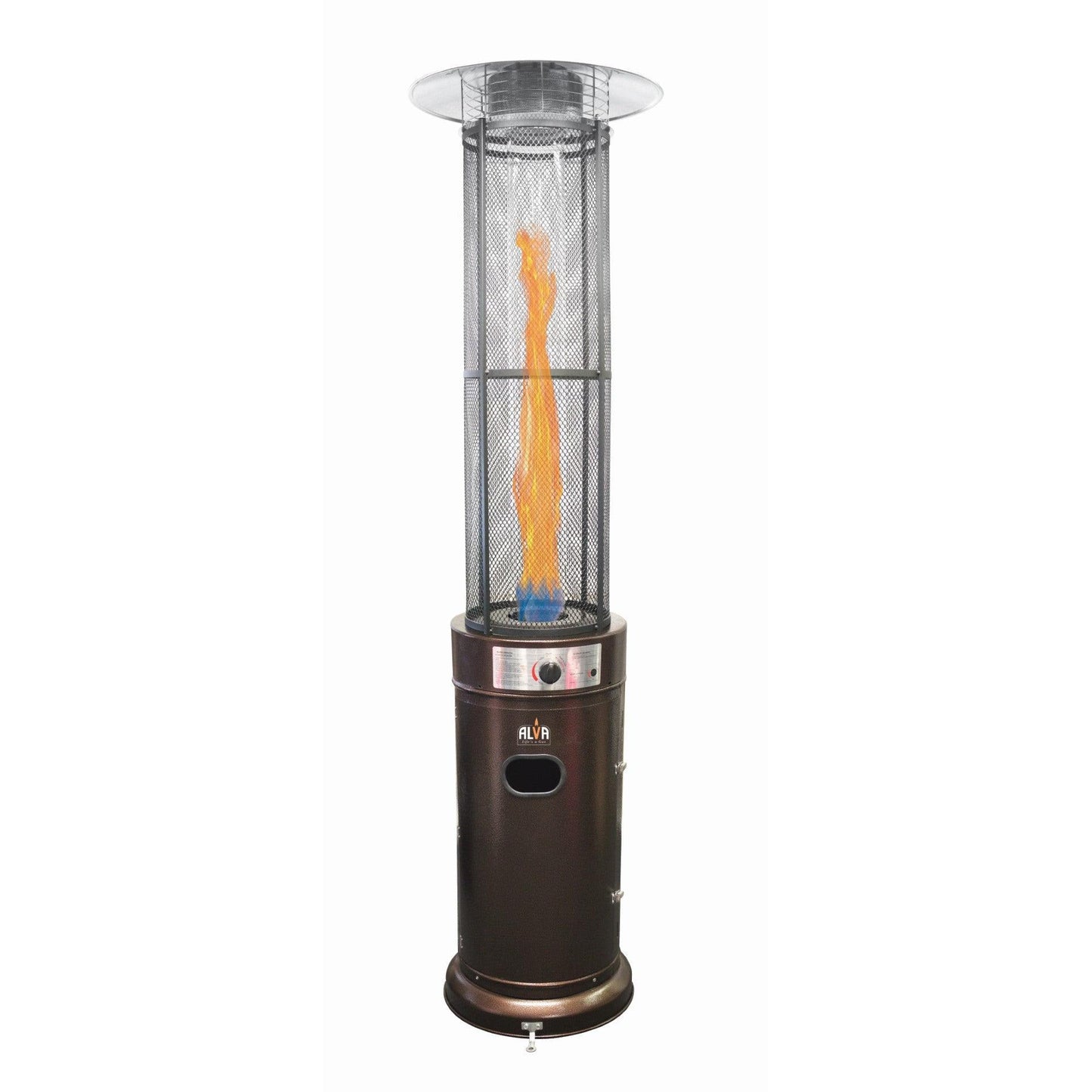 Glass Tube Heater Side View