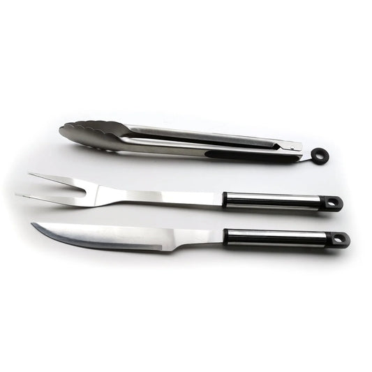 Alva 3PC BBQ Tool Set - Vlekvrye staal