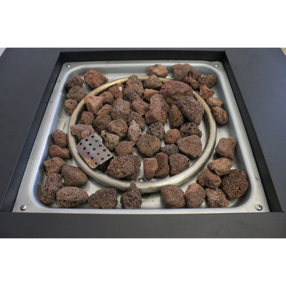 Alva Gas Firetable With Lava Rocks & Lid | GFT000