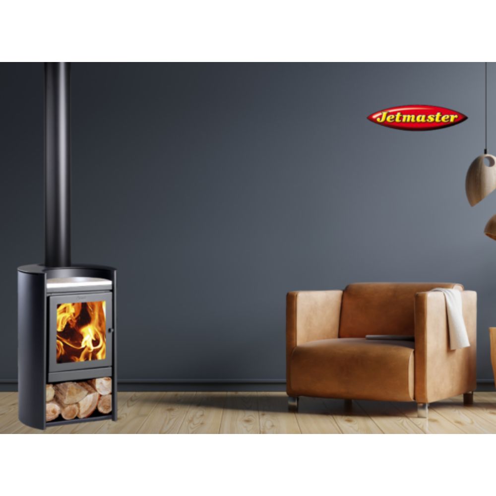 Amesti Rondo Freestanding Fireplace