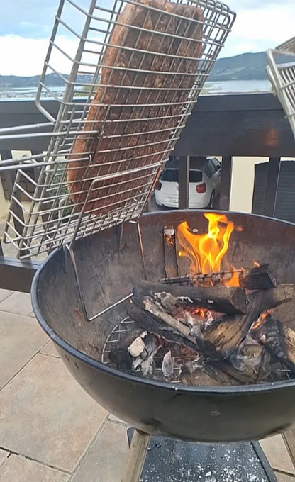 Asado Stand (Rib Stand) for Kettle Braai
