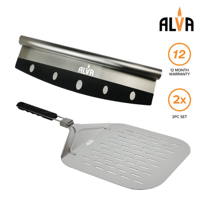 Alva 2-piece pizza set