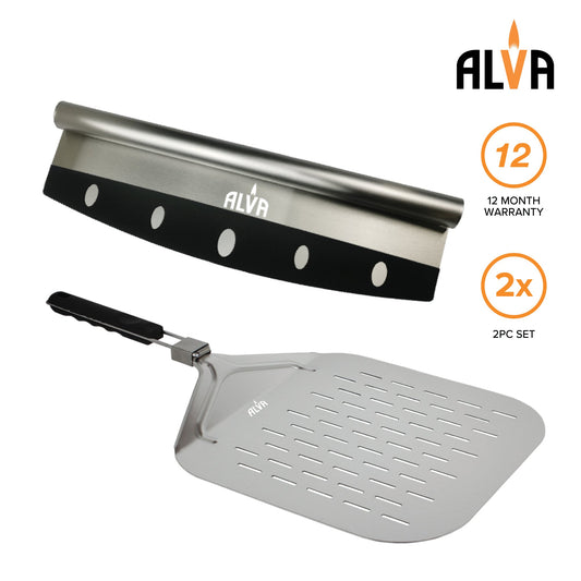 Alva 2-piece pizza set