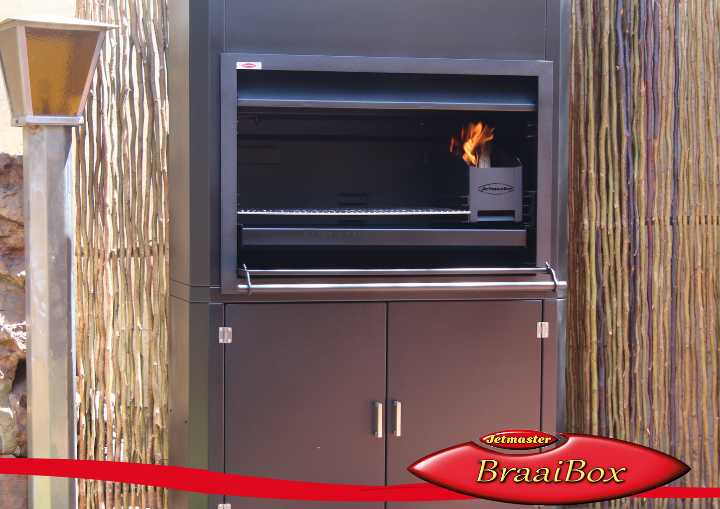 Jetmaster BraaiBox With 1000 Entertainer Complete - Mild Steel | BOX-001
