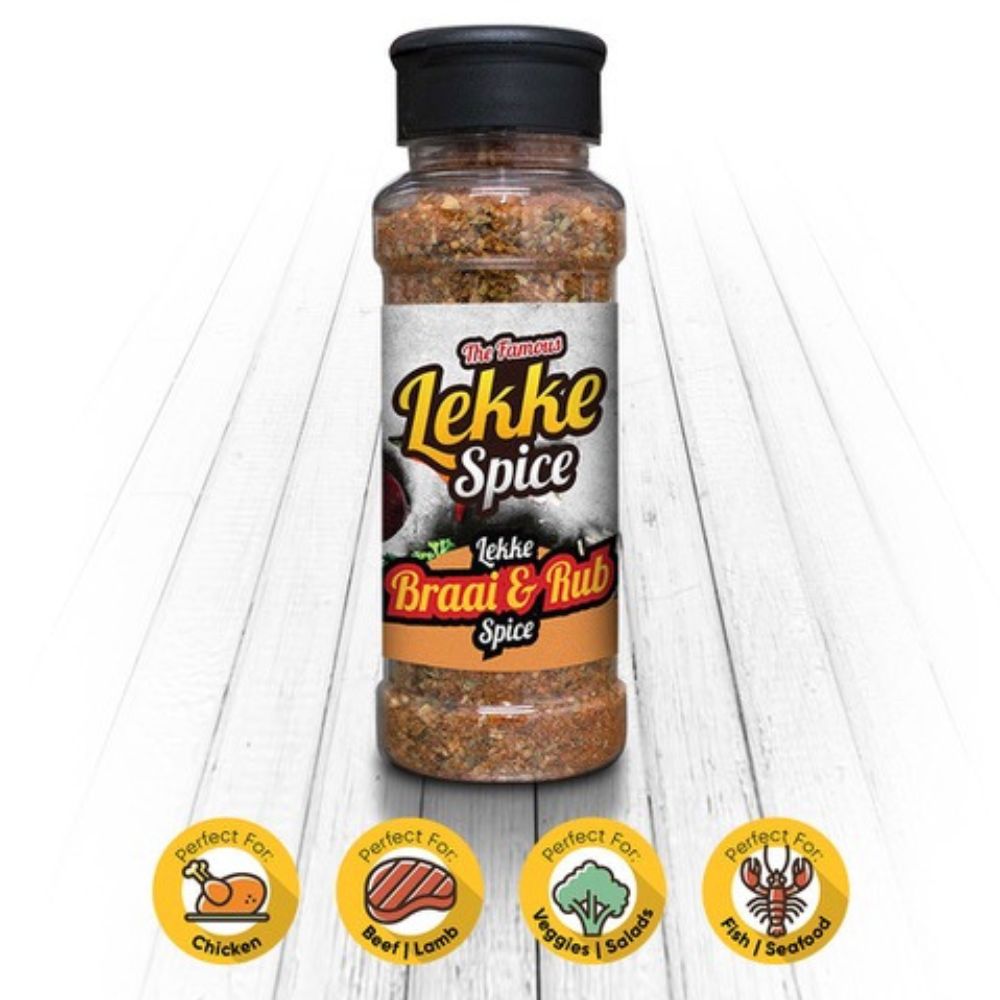 Braai Spice & Rub Shaker 120g