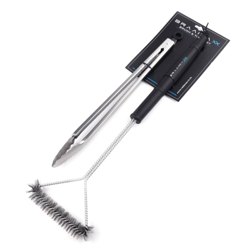 BRAAIMAXX BRUSH & TONG SET | 98333B