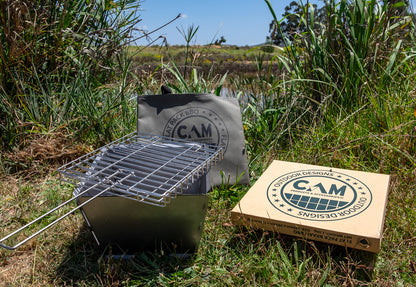 Cam Flat Pack Biker Braai Portable