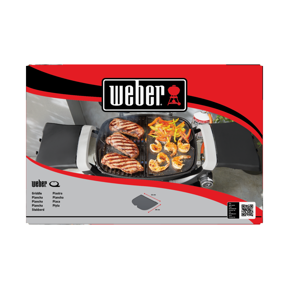 Weber Cast Iron Half Griddle Q1100N/Q1200N | 3400863