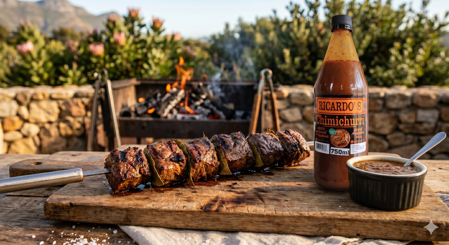 Ricardo’s Authentic Chimichurri Sauce – Homemade Argentine Marinade & Grilling Sauce 750ml