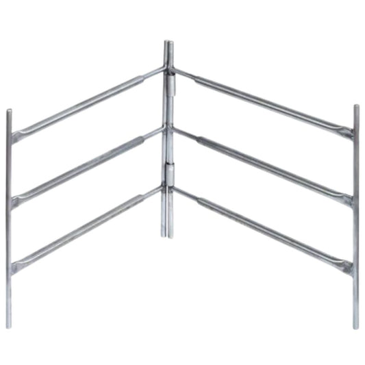 Crossfire Telescopic Multi-Level Grid & Rib Stand - Stainless Steel