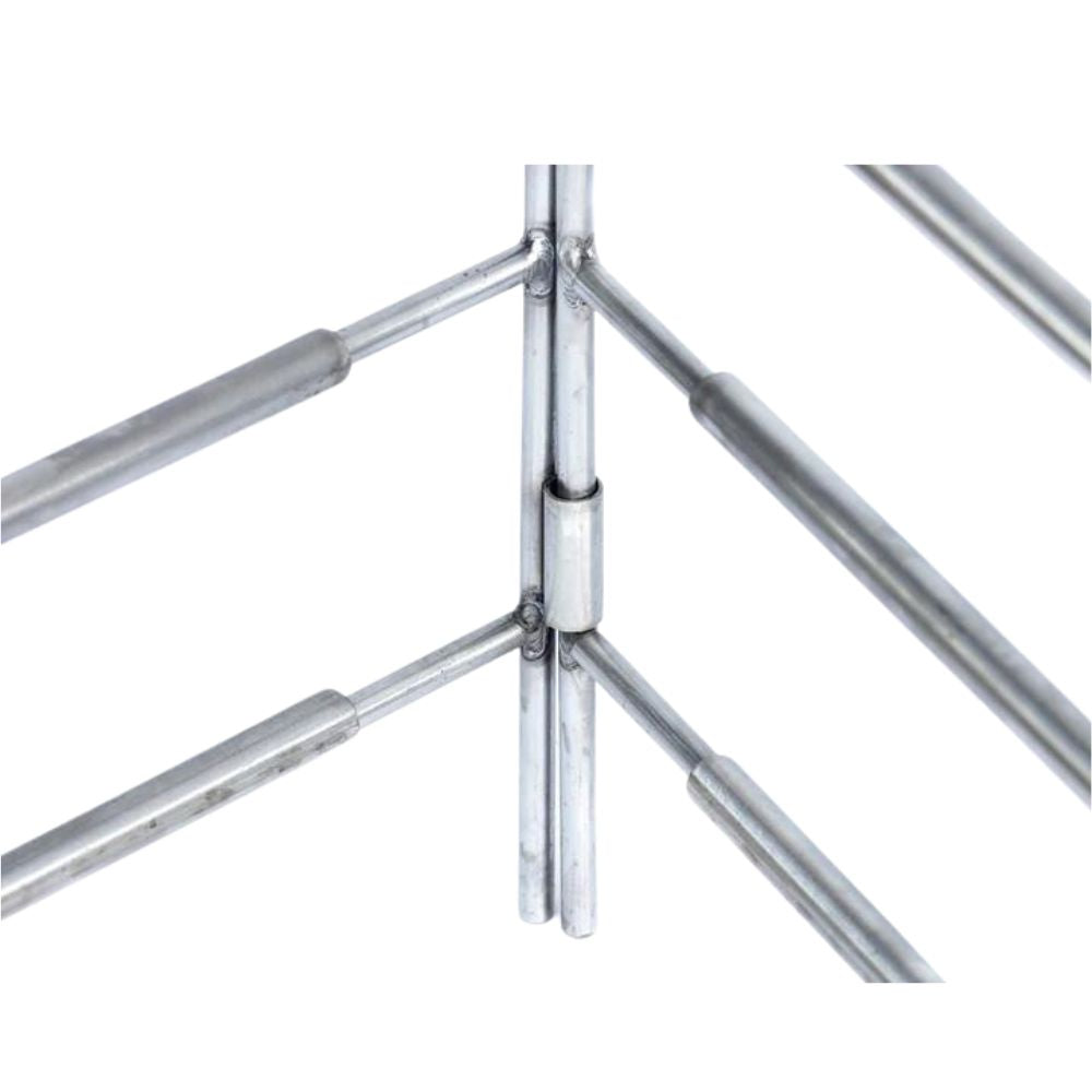 Crossfire Telescopic Multi-Level Grid & Rib Stand - Stainless Steel