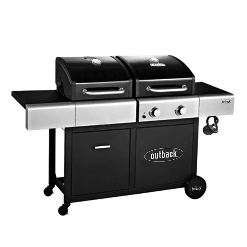 Dual Fuel 2 Gas/Charcoal Barbecue