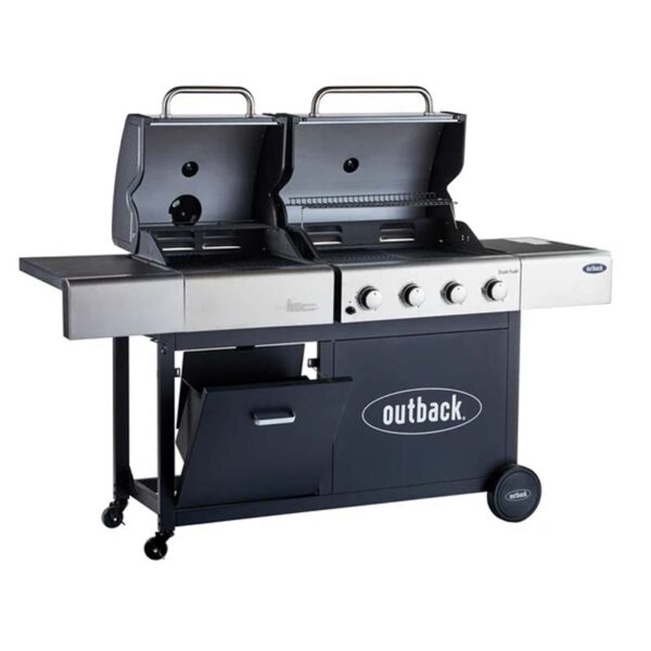 Dual Fuel 4 Gas/Charcoal Barbecue