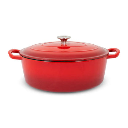 Enamel Serie Oval Braai Pot 