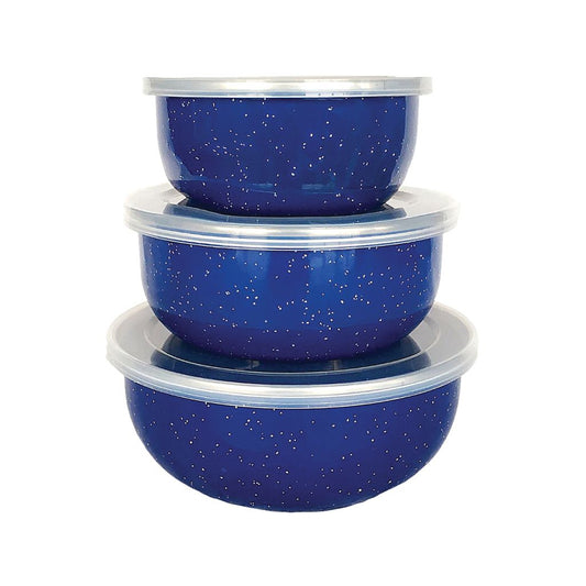  Enamel Storage Bowl Set