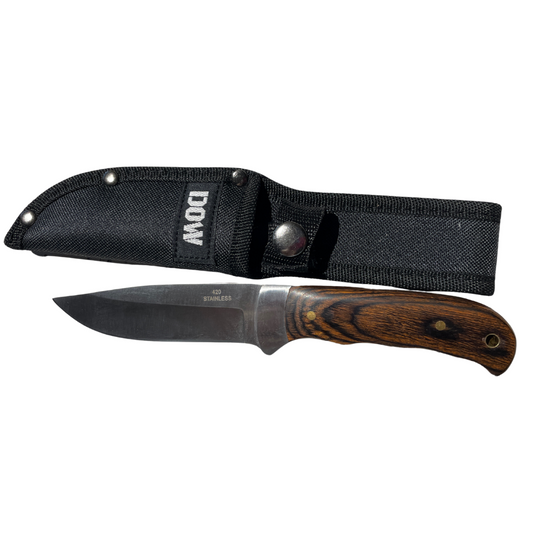 Foxed Blade ss Bolster Pakkawood Handle