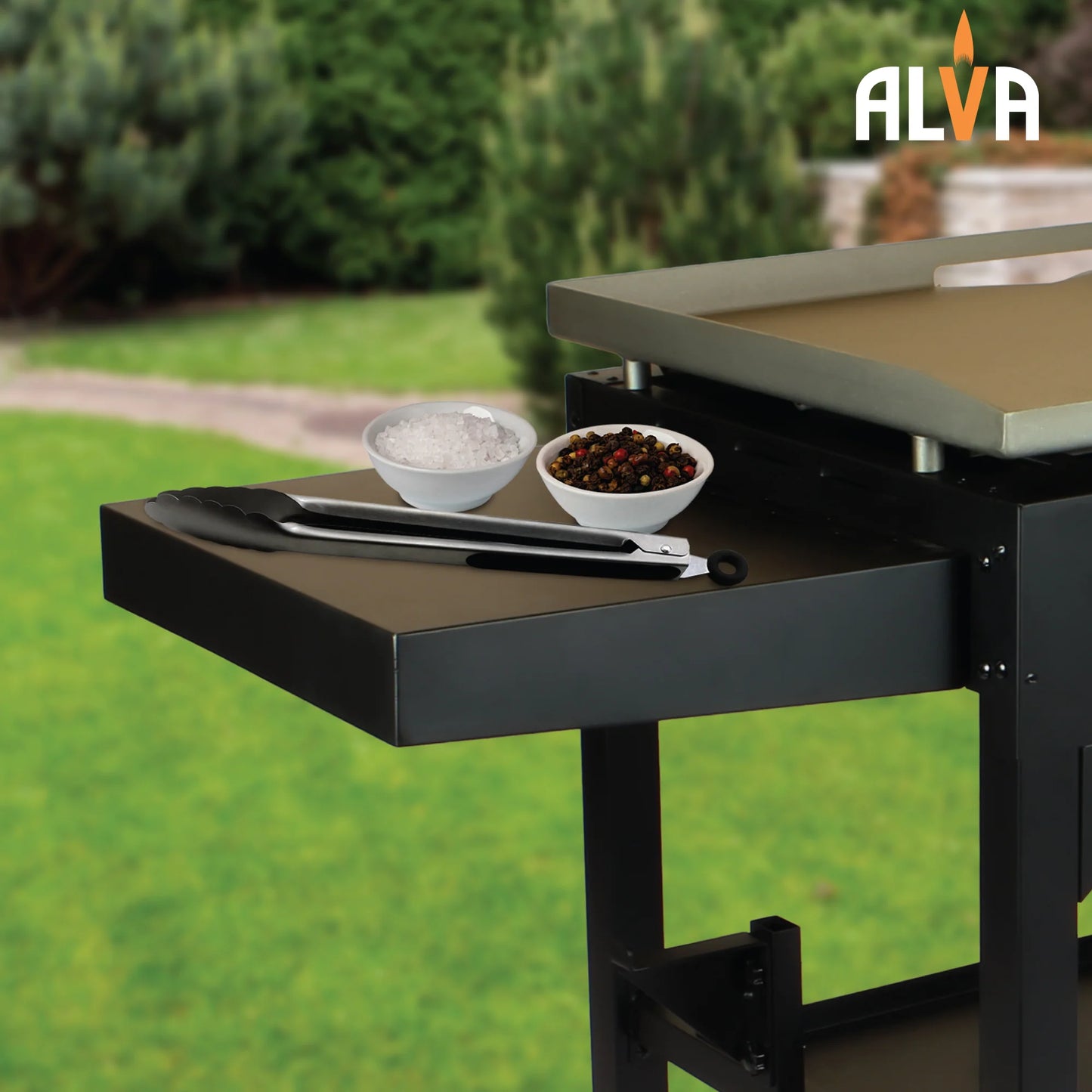 Alva Olympus 2 Burner Gas Griddle BBQ Station | G672