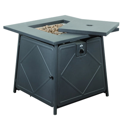 Alva Gas Firetable With Lava Rocks & Lid | GFT000
