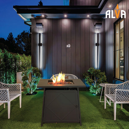 Alva Gas Firetable With Lava Rocks & Lid | GFT000