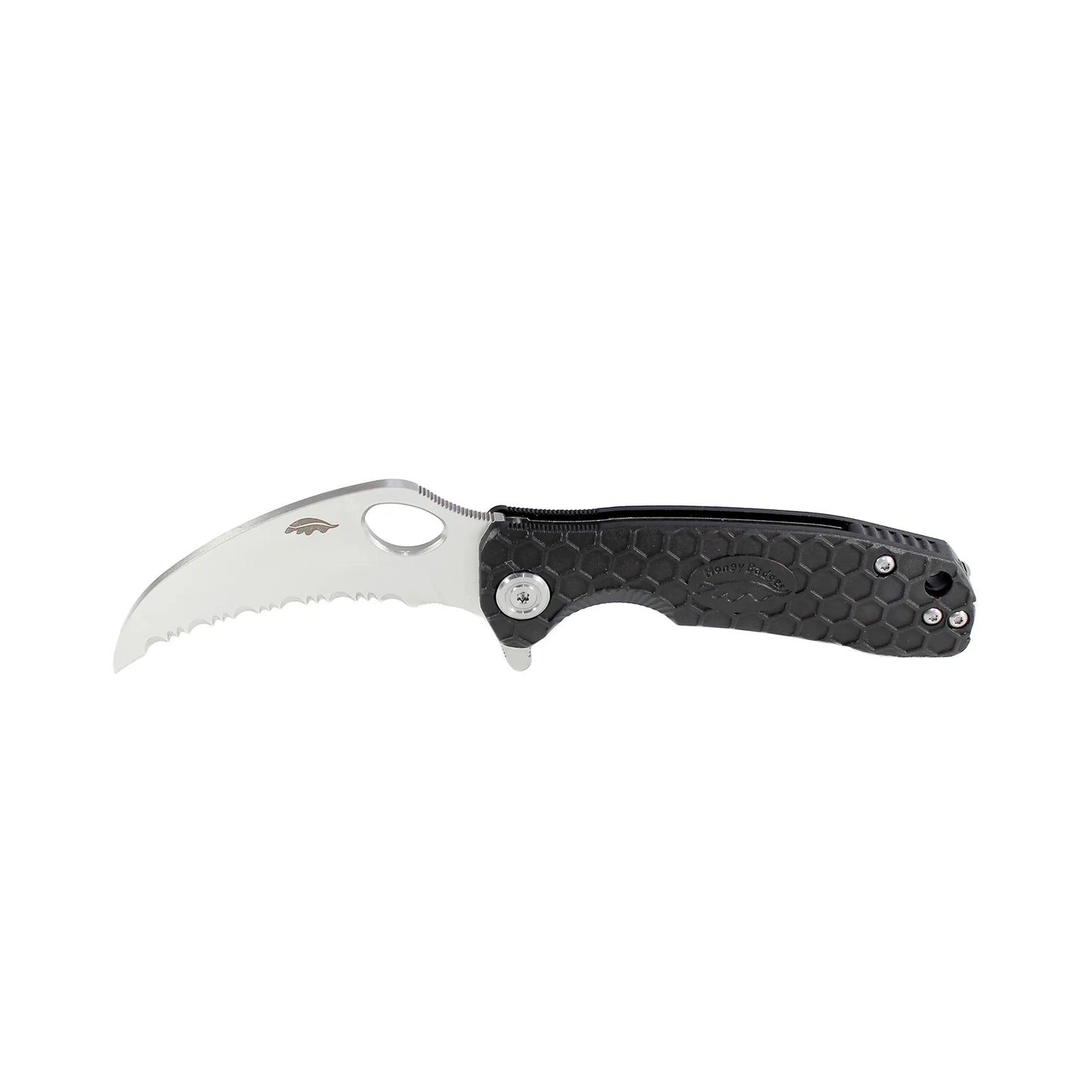 Honey Badger Claw Serrated Folding Knife | HB1151
